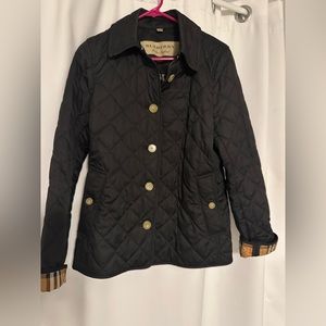 Burberry Quilted Black Jacket